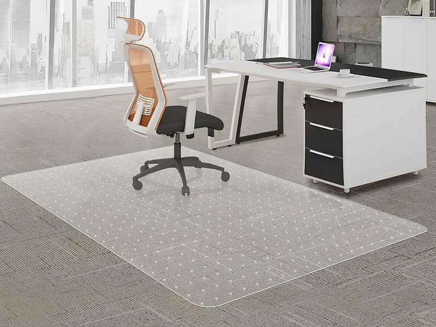 Large Clear Office Floor Mat