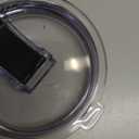 Gteller Tumbler Replacement Lid for 20 oz, 30 oz Tumbler - Splash Resistant, Leak Spill Proof and Straw Friendly (20 oz Black)