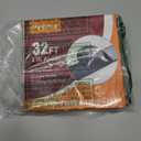 32Ft *1 Inch Hook and Loop Tape with Adhesive Back, Heavy Duty Double Sided Adhesive Strips, Strong Sticky Strips Roll for Home/Office/School/Car, Black