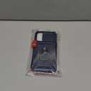 Janmitta Case for iPhone 14 Pro Phone Cover Built in Slide Camera Lens Cover+Screen Protector,Heavy Duty Shockproof Full Body PhoneCase with Finger Ring Holder Kickstand,Blue