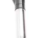 Toilet Plunger High Pressure Drain Unclogger Stainless Steel Clog Remover for Bathroom Shower Kitchen Clogged Pipe (Black)