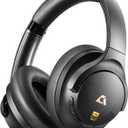 1Mii Y8+ Hybrid Active Noise Cancelling Headphones, 100H Playtime, Bluetooth 6.0 Over Ear LDAC Wireless Hi-Res Audio & Deep Bass, Comfortable for Travel Airplane Home Office, Custom EQ via App, Black