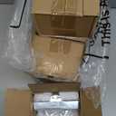 Ferraycle 5 Pieces Christmas Stocking Holders Snowflake Stocking Hangers 3D Silver Metal Snowflake Mantel Stockings Holders for Christmas Holiday Fireplace Decoration