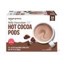 Happy Belly Hot Cocoa Pods, Milk Chocolate, 24 Count