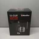 Mueller 12-Cup Drip Coffee Maker - Borosilicate Carafe, Auto-Off, Reusable Filter, Anti-Drip, Keep-Warm Function, Clear Water Level Window Coffee Machine, Kitchen Essentials & Accessories