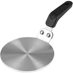 Induction Hob Converter Plate, Grourarty Induction Adapter Plate for Moka Pot, Hot Heat Diffuser Plate for Coffee, for Espresso Maker 13cm (5inch)