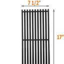 BBQ Future 17" Grill Grates Replacement Parts for Charbroil Commercial TRU-Infrared Gas Grills 463355220 463242516 463243016, Cast Iron Cooking Grid for Charbroil 463243016 463246018 G474-0017-W1