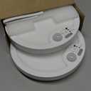 BLNAN Rechargeable Motion Sensor Ceiling Light with Remote, Battery Operated Ceiling Light, 3 Color Temperatures LED Shower Lights for Pantry, Stairs, Garage, Hallway, 2 Pack (White)