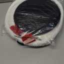 30.32 Inch Lighted Snowman Decorations, Battery Operated Christmas Lights for Porch Patio Yard, Waterproof Collapsible Xmas Decor