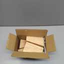 Wood 4 Inch Furniture Legs Set of 4 Round Solid Mid Century Couch Feet Replacement Legs for Sofa Dresser Cabinet Bed Ottoman Home DIY (Round Straight Natural)