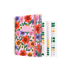 And Per Se Teacher Planner 2025-2026 Academic Year -Teacher Lesson Planner from July 2025 to June 2026, 8.5" x 11", Weekly & Monthly Planning for Teachers with Monthly Tabs, Stickers (Elegant Florals)