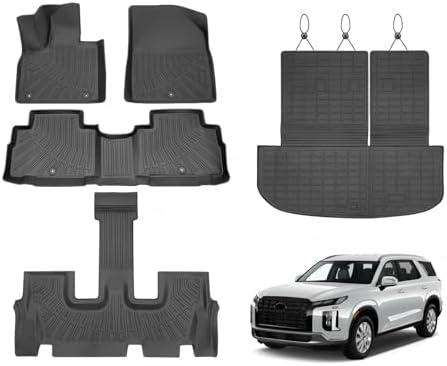 2024 Palisade 7 & 8 Seat Accessories (Sub Truck Mat+Trunk Mat with Backrest Mat+Floor Mats)