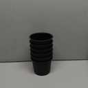 DEDU Bed Risers 3 Inch Heavy Duty 6 Pack, Furniture Risers for Sofas Supports Up to 6600 Lbs, Round Couch Risers for Bed, Couch, Desk or Chair (Black)