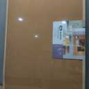 Quartet Cork Board Bulletin Board, 23" x 35" Framed Corkboard, Oak Frame, Decorative Hanging Pin Board, Perfect for Office & Home Decor, Home School Message Board or Vision Board (35-380352)