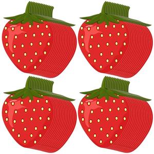 60 Pcs 6x5 in Strawberry Cutouts Sweet Berry Paper Cutouts Wall Decals Summer Fruit Decorations for Bulletin Board Nursery DIY Craft Projects Wall Door Decor Baby Shower Party Supplies(Red) 60 Pcs 6x5 in Strawberry Cutouts Sweet Berry Paper Cutouts Wall Decals Summer Fruit Decorations for Bulletin Board Nursery DIY Craft Projects Wall Door Decor Baby Shower Party Supplies(Red)