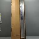 Ivilon Window Curtain Rod End Cap - 1 inch Pole. 120 to 240 Inch. Satin Nickel