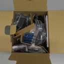 Panasonic Cordless Phone with Answering Machine, Advanced Call Block, Bilingual Caller ID and High-Contrast Display, Expandable System with 2 Handset Cordless Telephones - KX-TGD832M (Metallic Black)