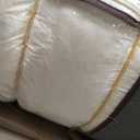 WhatsBedding 5 in Goose Feather Bed Mattress Topper,100% Cotton Fabric, Queen