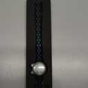 Waterproof Airtag Cat Collar, Breakaway Cat Airtag Collar with Luminous & Reflective Fish Pattern, Lightweight Kitten Collars for Apple Air tag, Hidden GPS Tracker Holder for Cats, Kittens(9-13") (Classic Black)