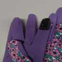 Thorn Proof&Puncture Resistant Gardening Gloves with Grip,Garden Glove for Women, Leather Yard Work Gifts (Medium, Purple)