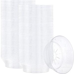 PLASTICPRO 10 ounce Premium Heavy Weight Crystal Clear Disposable Plastic Party Soup Bowls/Candy Dish Pack of 40