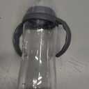 NUK Learner Cup, 10 Ounce, Tritan Gray Star BPA Free, Spill Proof Sippy Cup