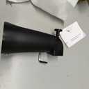 Slip Fit Tub Spout with Pull-Up Diverter for 1/2 inch Copper Tube, Matte Black