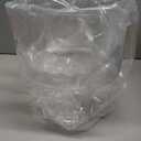 Essentials Clear Plastic Elegant Pedestal Trifle Bowl 120 Oz