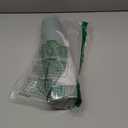 Mint Green Oval Silicone Placemats Set of 4 – Heat Resistant, Waterproof, Easy to Clean Non-Slip Modern Dining Table Mats – Premium Leather Textured Japandi Kitchen Decor