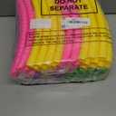 Sratte 8 Pcs Color Hoop Detachable Adjustable Hoop Exercise Ring Plastic Toys for Teens Games Gymnastics Dog Agility Equipment Party Decor, 4 Colors