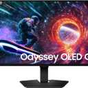 Samsung 27 Odyssey OLED G5 (G50SF) QHD & QD-OLED Gaming Monitor, 180Hz Refresh Rate, 0.03ms (GtG) Response Time, NVIDIA G-Sync Compatible, AMD FreeSync, LS27FG500SNXZA