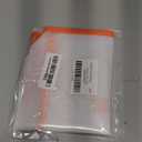 Portable Project Bags for Quilting Knitting, Stitching and Embroidery Projects Storage, Sew Project Bag with Zipper and Double Pockets, Transparent Mesh Sewing Project Bag for Crafter