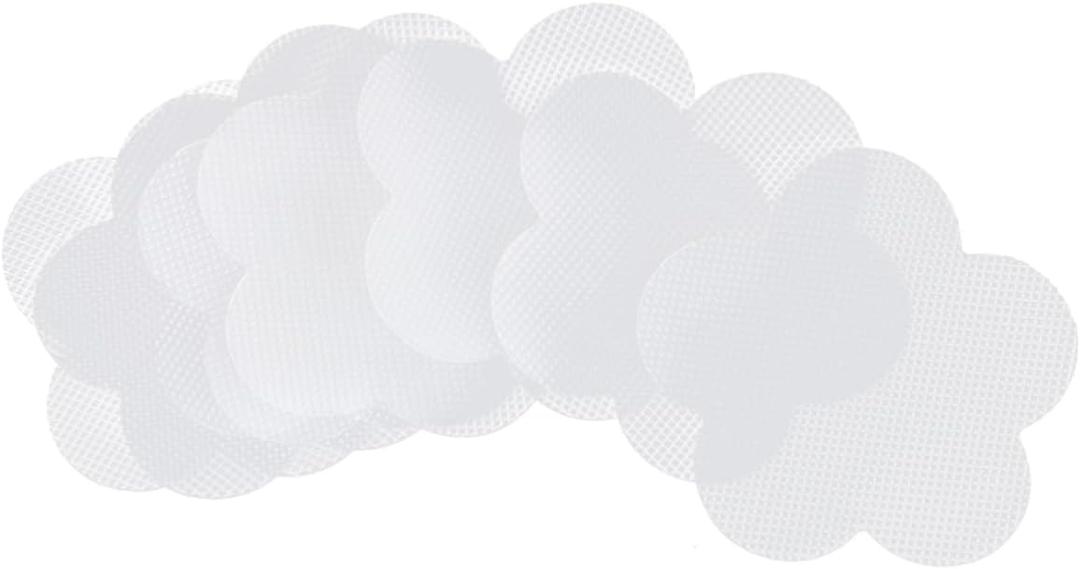 ERINGOGO Bathroom Non Slip Shower Mats 16pcs Petal Design Adhesive Anti-Slip Pad Rug for Shower