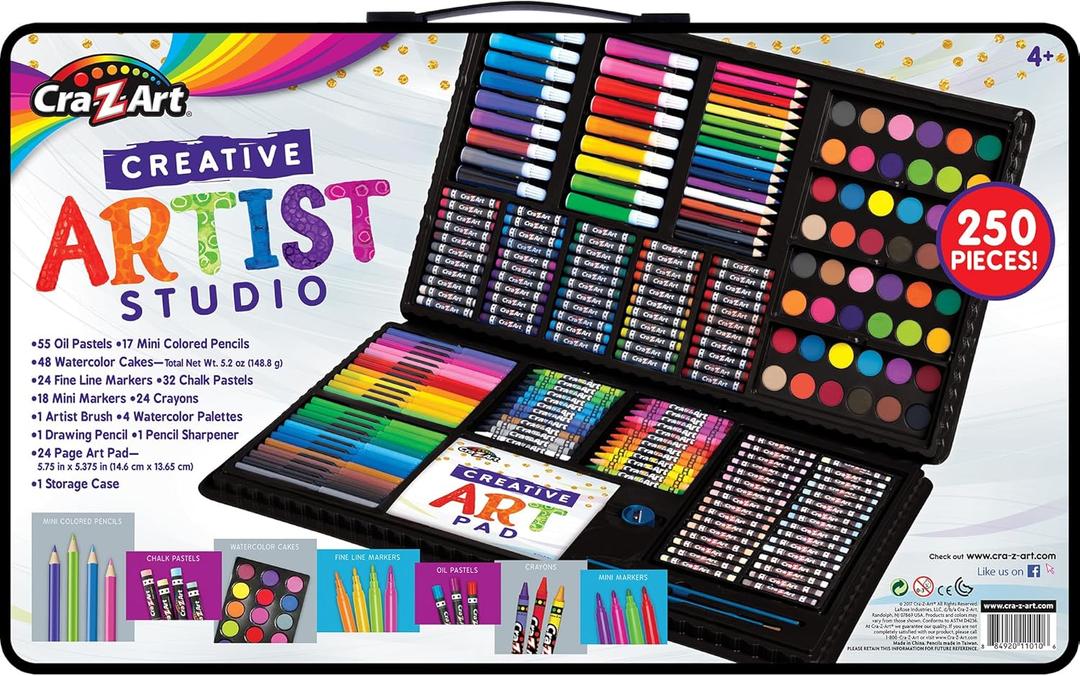 Cra-Z-Art Creative Artist Studio 250 Piece Set