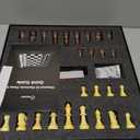 Chessnut Air Electronic Chess Board with AI Handcrafted Wooden Board, LED Indicators, Adaptive Difficulty, Full Piece Recognition Play Online on Major Chess Platforms, 33*33*1.8cm