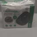 Medisana Hand Massager with Heat and Compression, Cordless Hand Massager for Arthritis and Carpal Tunnel Relief, Knuckle Stretching Massage, Birthday Christmas Gifts for Men Women Dad MomBlack