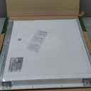Lithonia Lighting CPX LED Flat Panel Light, 2Ftx2Ft LED Light Panel, Ceiling Lighting Fixture, 2500/3200/4000 Adjustable Lumens, 3500K/4000K/5000K Switchable CCT, Smooth Satin Lens, White (4-Pack) (2 ft. x 2 ft. (4-Pack))