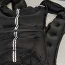 ZELUS Weighted Vest, 6lb/8lb/12lb/16lb/20lb/25lb/30lb Weight Vest with Reflective Stripe for Workout, Strength Training, Running, Fitness, Muscle Building, Weight Loss, Weightlifting (Black)