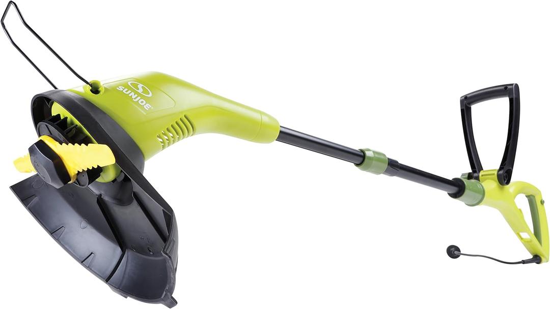 Sun Joe SB602E 11.5-Inch 4.5 Amp Electric SharperBlade 2-in-1 Stringless Lawn Trimmer and Edger Green