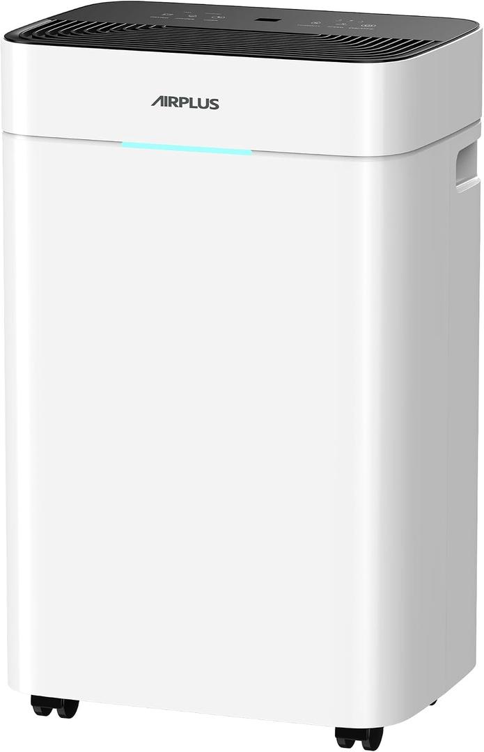 AIRPLUS 4500 Sq Ft Energy Efficient Dehumidifier for Home, Max 72 Pint/D