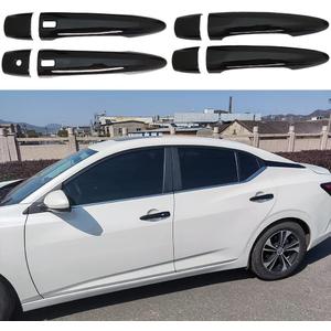 Door Handle Cover Trim for 2019 2020 2021 2022 2023 2024 Nissan Altima Accessories Handle Protector for 2020 2021 2022 2023 2024 Nissan Sentra Accessories (with Smart Keyhole)