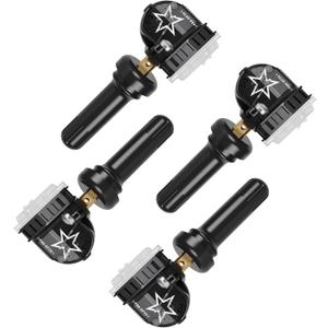 CDWTPS TPMS Sensor GM 4-Pack, 315MHZ Tire Pressure Monitor System for GM| GMC | Chevy | Buick | Cadillac Replace#13598771,13598772,13586335,13581558,20923680