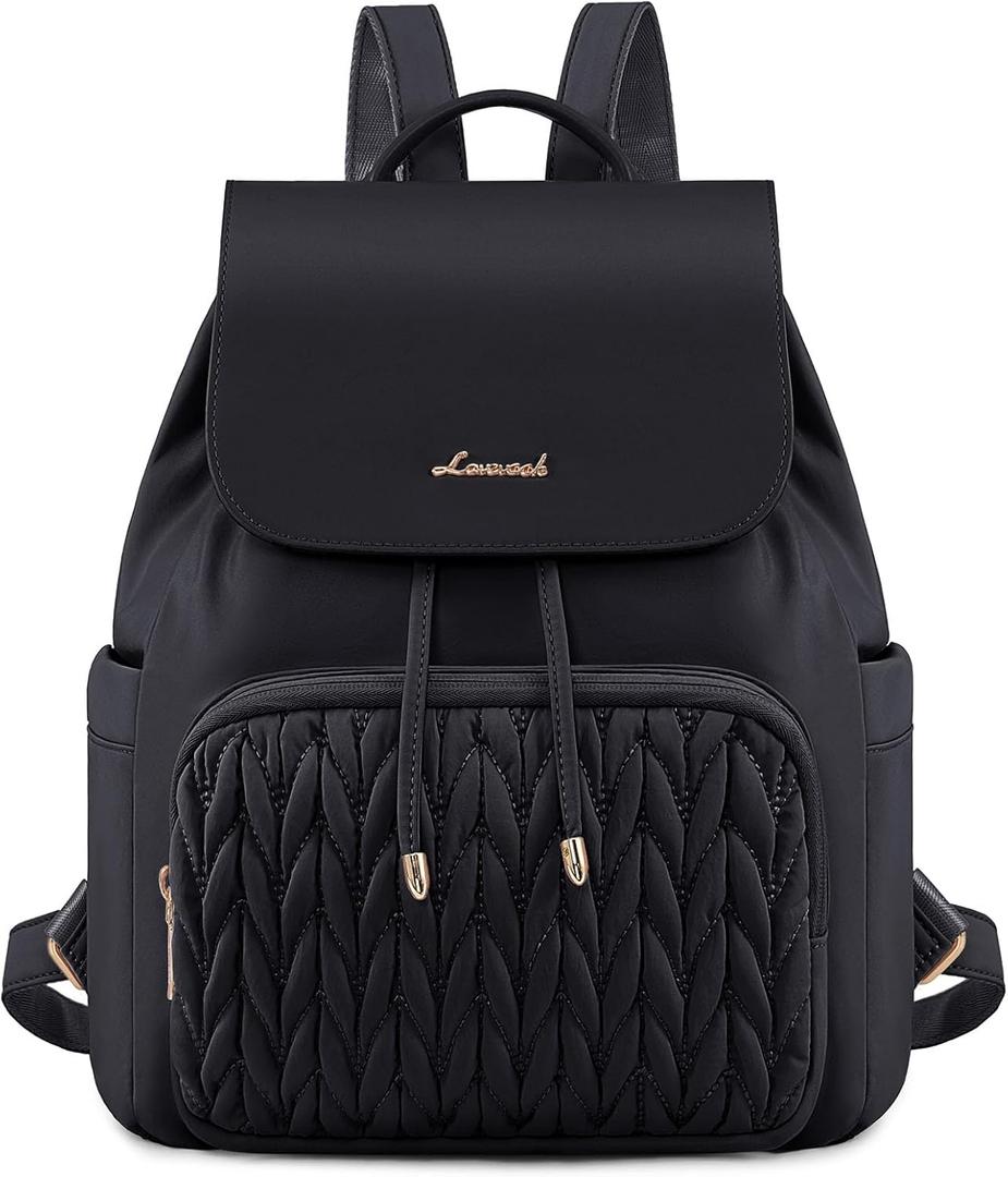 LOVEVOOK Mini Backpack for Women,Small Backpack Purse for Travel Work Cute Backpack Daypack With Anti-theft Pocket Mini Bag for Daily College Shopping (13 inch, Black)
