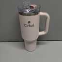 Cirkul 40oz. Cherry Blossom Stainless Steel Tumbler with Handle, All-Day StrawSip, Double-Wall Insulated