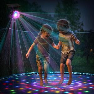Trampoline Led Lights, Trampoline Lights Solar Powered Outdoor Waterproof Accessories, 3 Modes, 7 Colors, Syncs up to 16FT, 15FT, 14FT, 12FT, 10FT Trampoline Accessories for Kids & Adults