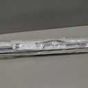 LazBlinds No Drill TDBU Roman Shades, Blackout - White, 23" W x 48" H