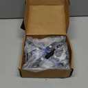 2 Inch Casters Wheel Set of 4, 600 Lbs Heavy Duty Casters, Safety Swivel Casters with Brake, No Noise Top Plate Wheels for Furniture, Carts (Free Screws and 1 Screwdriver)