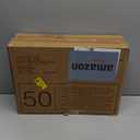 Amazon Basics Male Dog Diapers, Super Absorbent Disposable Wrap with Leak-Proof Protection, Wetness Indicator, Secure Fit, Breathable, Medium, 50 Count