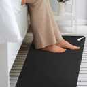 Grounding Mat, 11.8x27.6 Inch Grounding Mat for Bed, Earth Connected, Grounding Pad for Improving Sleep Helping to Eliminate Anxiety, Black