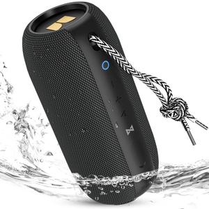 Monster S320 Speaker, Portable Bluetooth Speaker, 40W True Wireless 360 Stereo Sound Effect,IPX7 Waterproof, 32 Hour Playing Time, Suitable for Outdoor